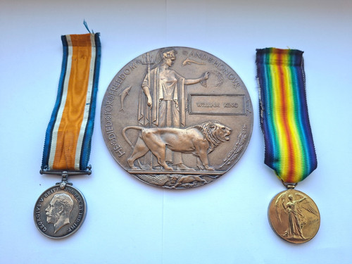 Wwi death plaque medal - death,
