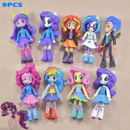 9pcs little pony - 9pcs,