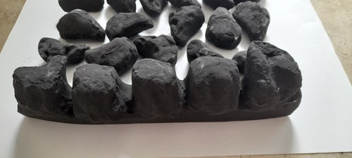 Spare coals and front matrix - coals,