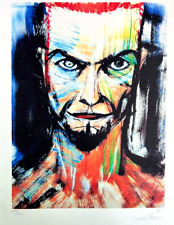 David Bowie Lithograph COA