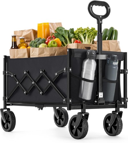 Foldable camping cart - camping, festival