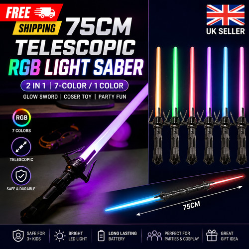 75cm rgb telescopic light - 75cm,