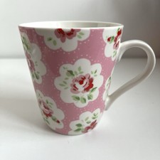 Cath Kidston By Churchill Pink Floral Provence Rose Large Bone China Stanley Mug