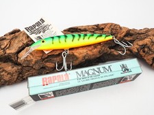 NEW OLD STOCK - RAPALA  MAGNUM 5 1/2" 22g FIRE TIGER FLOATING LURE