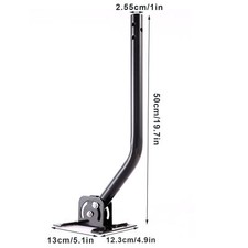 Adjustable Outdoor TV Antenna Satellite Dish J Pole Mount Base Tripod DirecTV
