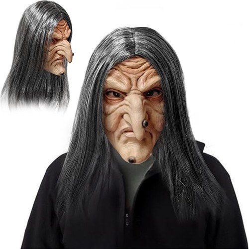 Halloween witch mask scary - halloween,
