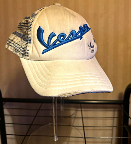 Adidas vespa white blue check - adidas,