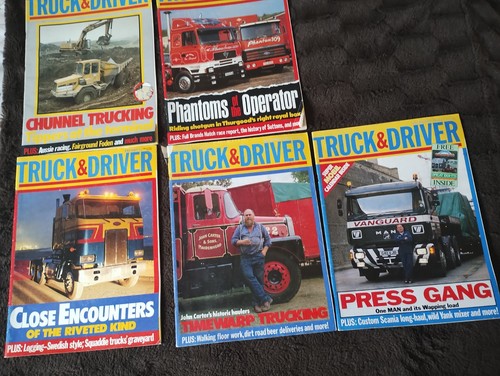 Truck driver magazines 1989 - &,