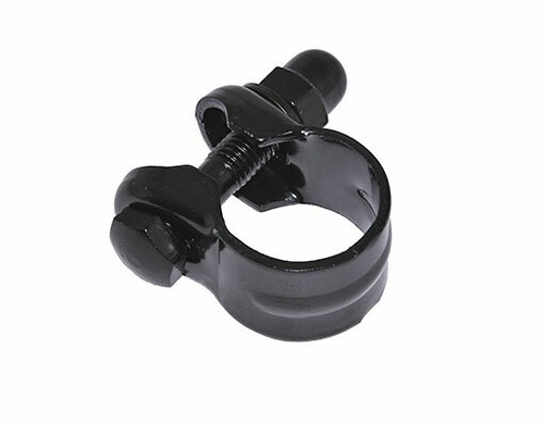 Black steel bicycle seat post - black,