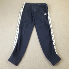 Nike Mens Joggers Small Navy Club Fleece Gym Sports Training Running Adult