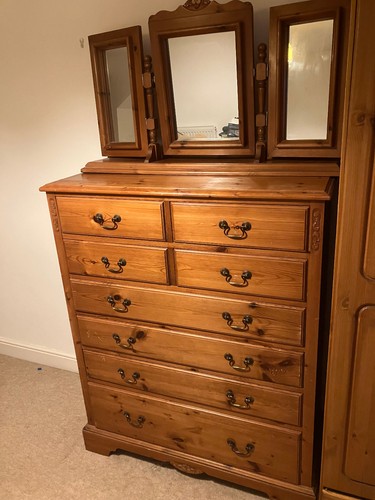 Jaycee pine drawer tall boy - jaycee,