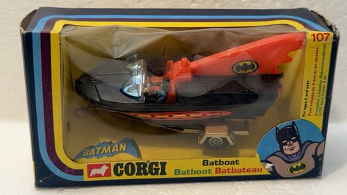 Corgi 107 batman batboat - corgi,