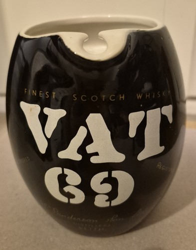 Vintage vat black jug - black, /