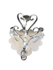 Art Nouveau Silver Plated Four