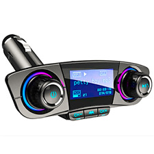 Car Wireless Bluetooth FM Transmitter MP3 Player Dual USB Car Charger Adapter