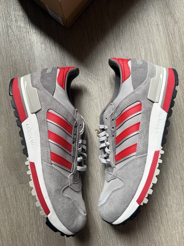 Adidas zx600 grey - adidas, red