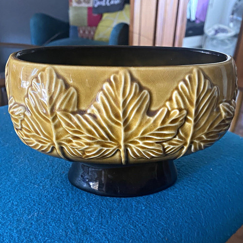 Sylvac maple leaf planter - sylvac,