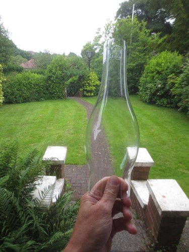 Original oil lamp - original, chimney