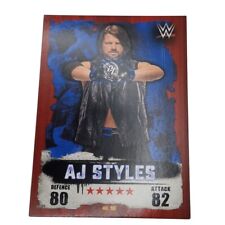 Topps WWE Slam Attax Takeover Card 2016 AJ Styles #90