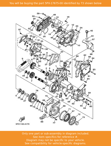 Yamaha plate 5px 17675 00 - yamaha,