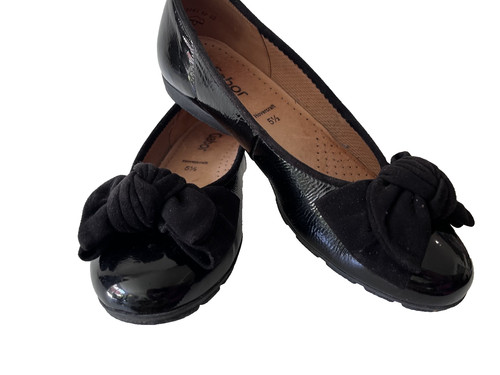 Gabor black patent - gabor,