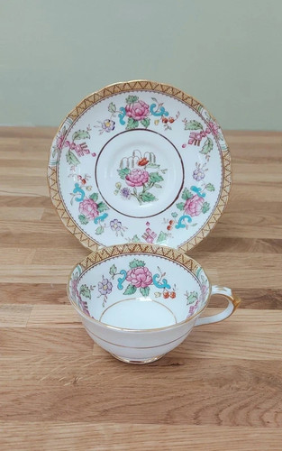 Vintage tuscan china tea cup - tuscan,