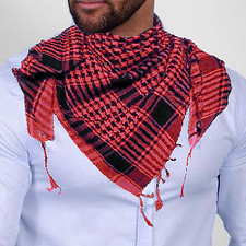 Mens Women Military Arab Tactical Desert Army Shemagh KeffIyeh Scarf Neck Wrap
