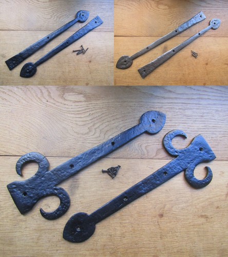 Hinge fronts cast - cast, iron