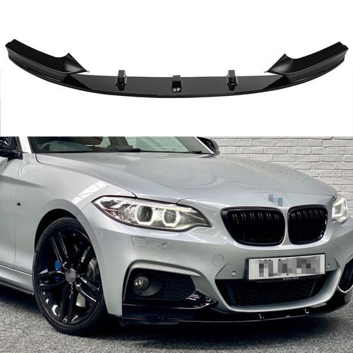 Gloss black front splitter - gloss,