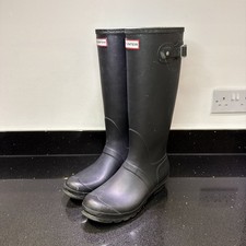 Hunter Wellies Men’s Hunter Original Tall Wellington Boots Black UK9 EU43