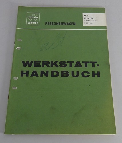 Workshop manual volvo 120 - manual, p