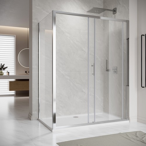 Sliding shower enclosure door - sliding,