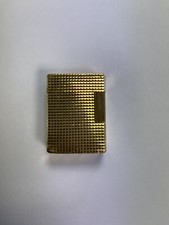 Vintage Gold Plated ST DuPont Paris Gas Lighter