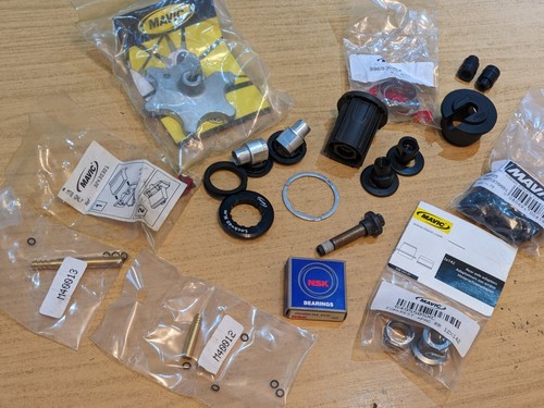 Mavic wheel spares hubs - mavic, front