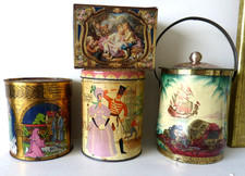 Vintage Tins Job lot x 4