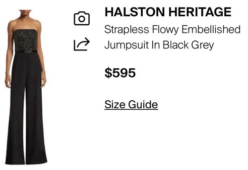 Halston heritage strapless - halston,