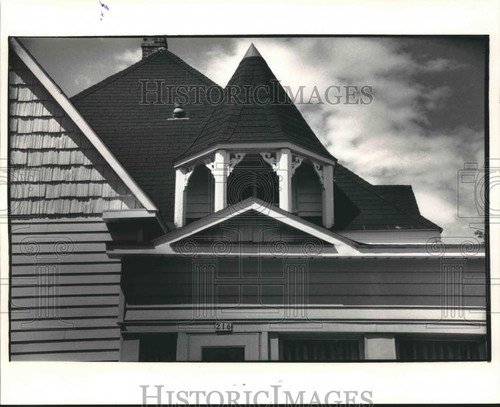 1987 press photo gazebo - press,