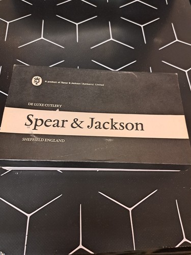 Vintage deluxe spear jackson - spear,
