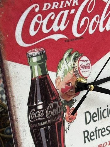 Clock coca cola bottle - clock, coke