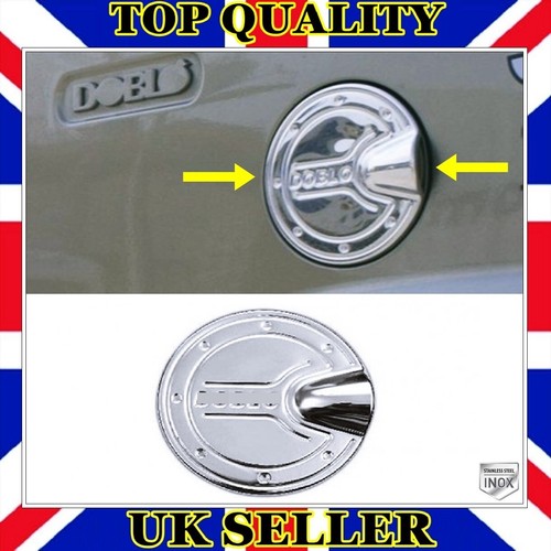 Chrome fuel flap trim cover - chrome,