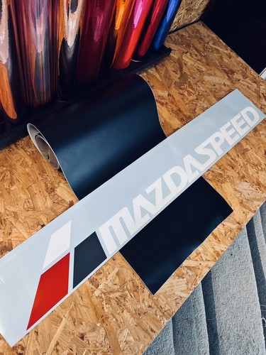 Mazda speed black - sunstrip, /