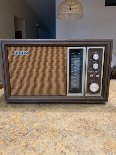 Vintage radio sony tfm - radio, tfm-9450w