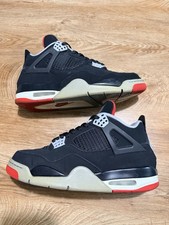Nike Air Jordan 4 Retro Black Cement 2019 Bred 4 IV Size 10