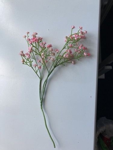 Pink baby breath - pink, artificial