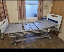 Electrical Hospital Bed  White