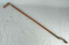 ANTIQUE STERLING SILVER & CANE