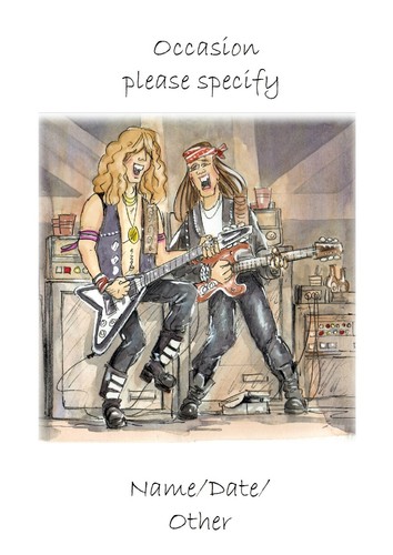 Electric guitar rock - guitar, band