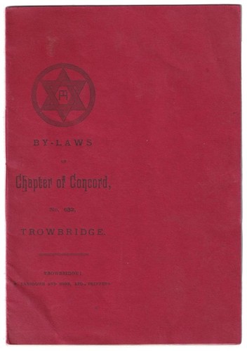 Trowbridge masonic laws - masonic, by-laws