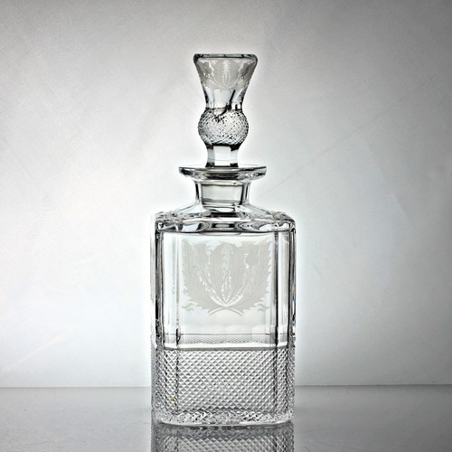 Edinburgh crystal thistle - edinburgh,