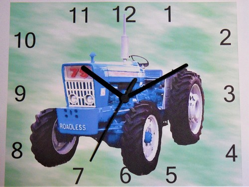 Tractor wall hanging clock - tractor,